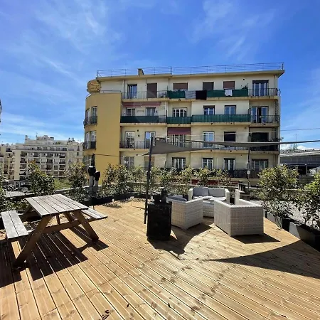 Apartamento Bel Avec Toit-terrasse, 2 Chambres, Centre De Niza