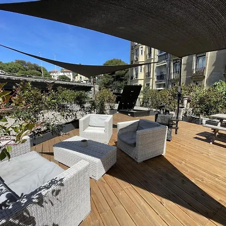 Bel Avec Toit-terrasse, 2 Chambres, Centre De Apartamento *
