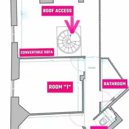 Apartment Bel Avec Toit-terrasse, 2 Chambres, Centre De Nice